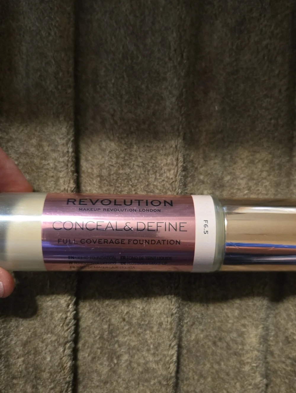 3/$10 Bundle Deals Revolution Conceal & Define Full Coverage Foundation - (F6.5)